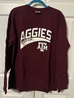 Comfort Colors Maroon Texas A&M Aggies Long Sleeve Tee